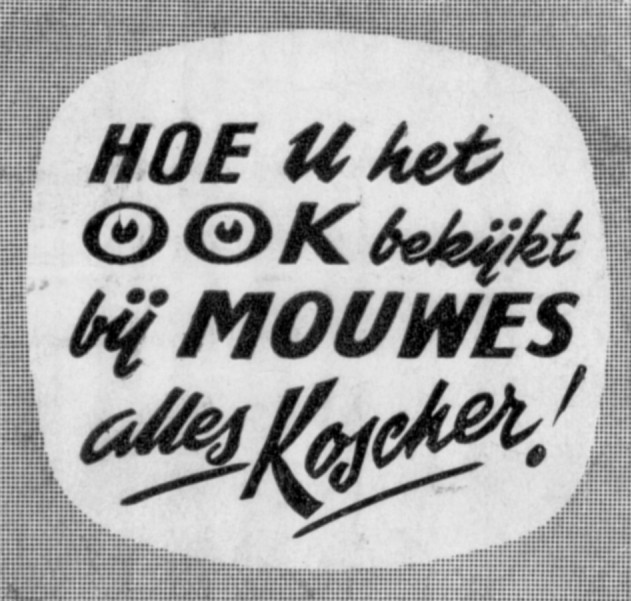 Bij Mouwes Alles Koscher